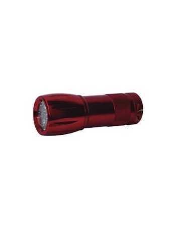LINTERNA 9 LED ALUMINIO COLORES 238100