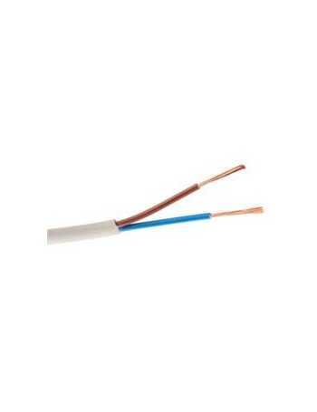 CABLE MANGUERA REDOND 2 X 1 BLANCO
