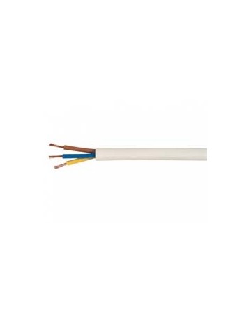 CABLE MANGUERA REDOND 3X1 BLANCO