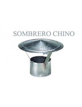 SOMBRERO ESTUFA GALV.CHINO 150MM.