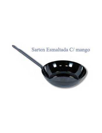 SARTEN ESMALTADA C/MANGO 40CM