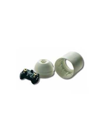 PORTALAMPARAS LISO E27 BLANCO