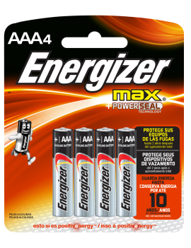 PILA ALCALINA LR03 AAA BL4 ENERGIZER.