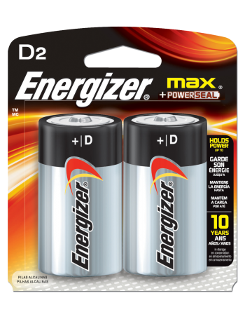 PILA ALCALINA LR20 ENERGEIZER(BL2).